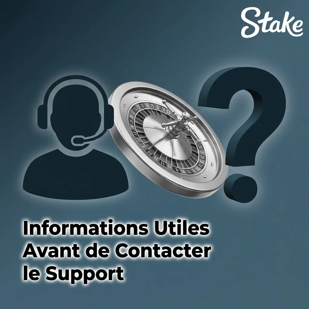 Icône d'information bleue avec texte indiquant des conseils utiles avant de contacter le support technique